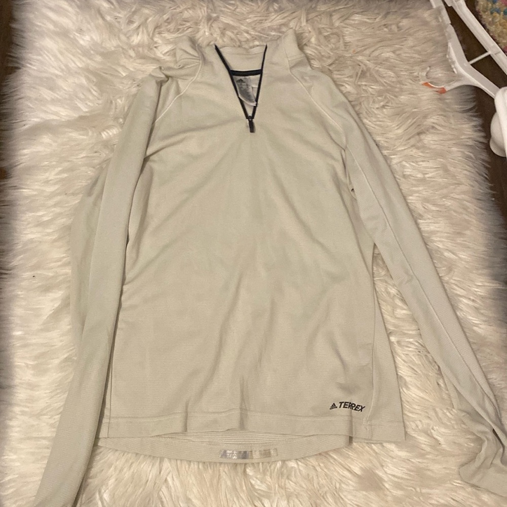 adidas quarter zip long sleeve